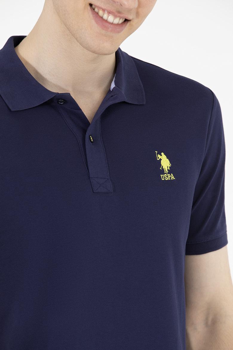 Erkek Lacivert Basic Polo Yaka Tişört - 50262969049