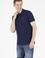 Erkek Lacivert Basic Polo Yaka Tişört