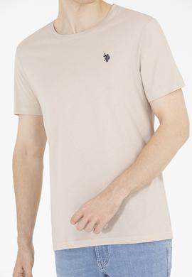 Erkek Taş Basic Bisiklet Yaka Tişört - 50262974051