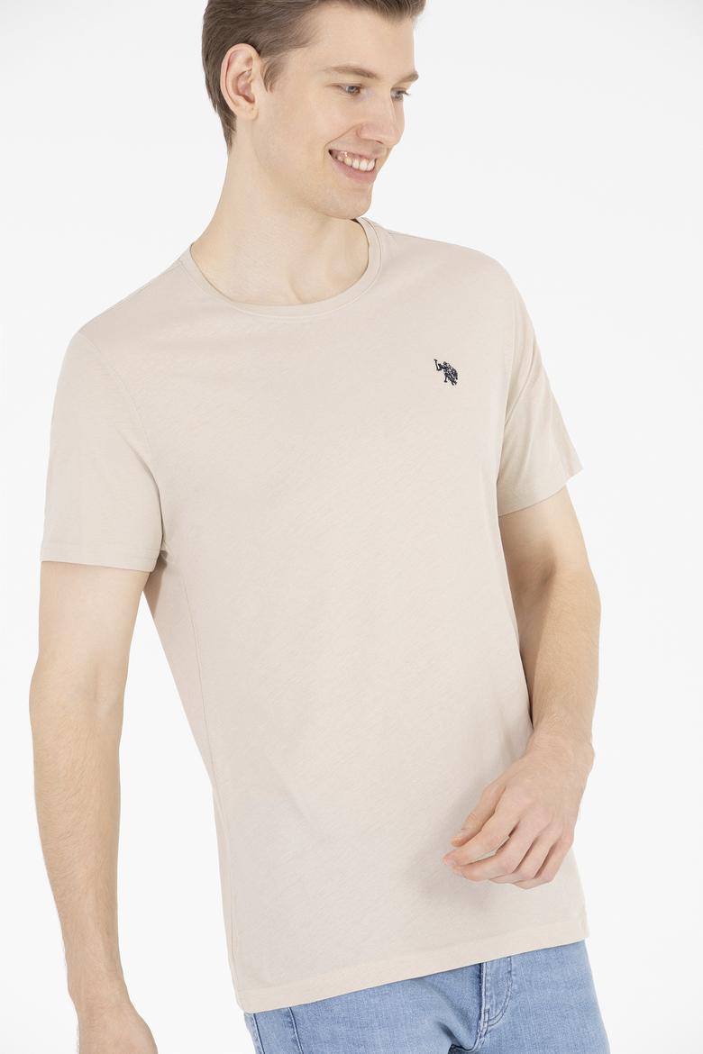 Erkek Taş Basic Bisiklet Yaka Tişört - 50262974051