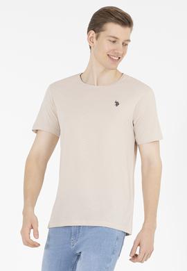 Erkek Taş Basic Bisiklet Yaka Tişört - 50262974051