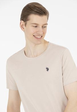 Erkek Taş Basic Bisiklet Yaka Tişört - 50262974051