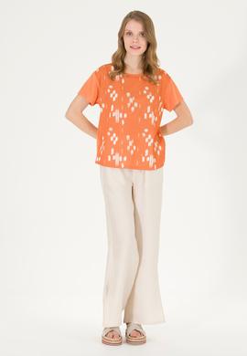 Kadın Krem Pantolon - 50263197004