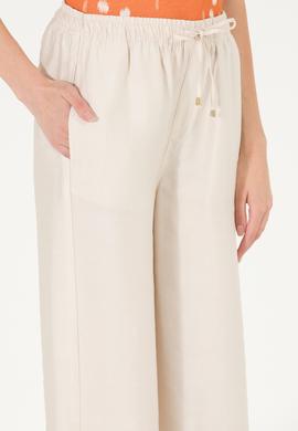 Kadın Krem Pantolon - 50263197004