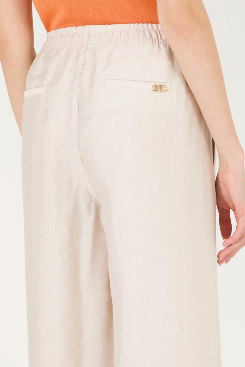 Kadın Krem Pantolon - 50263197004