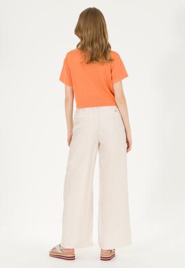 Kadın Krem Pantolon - 50263197004