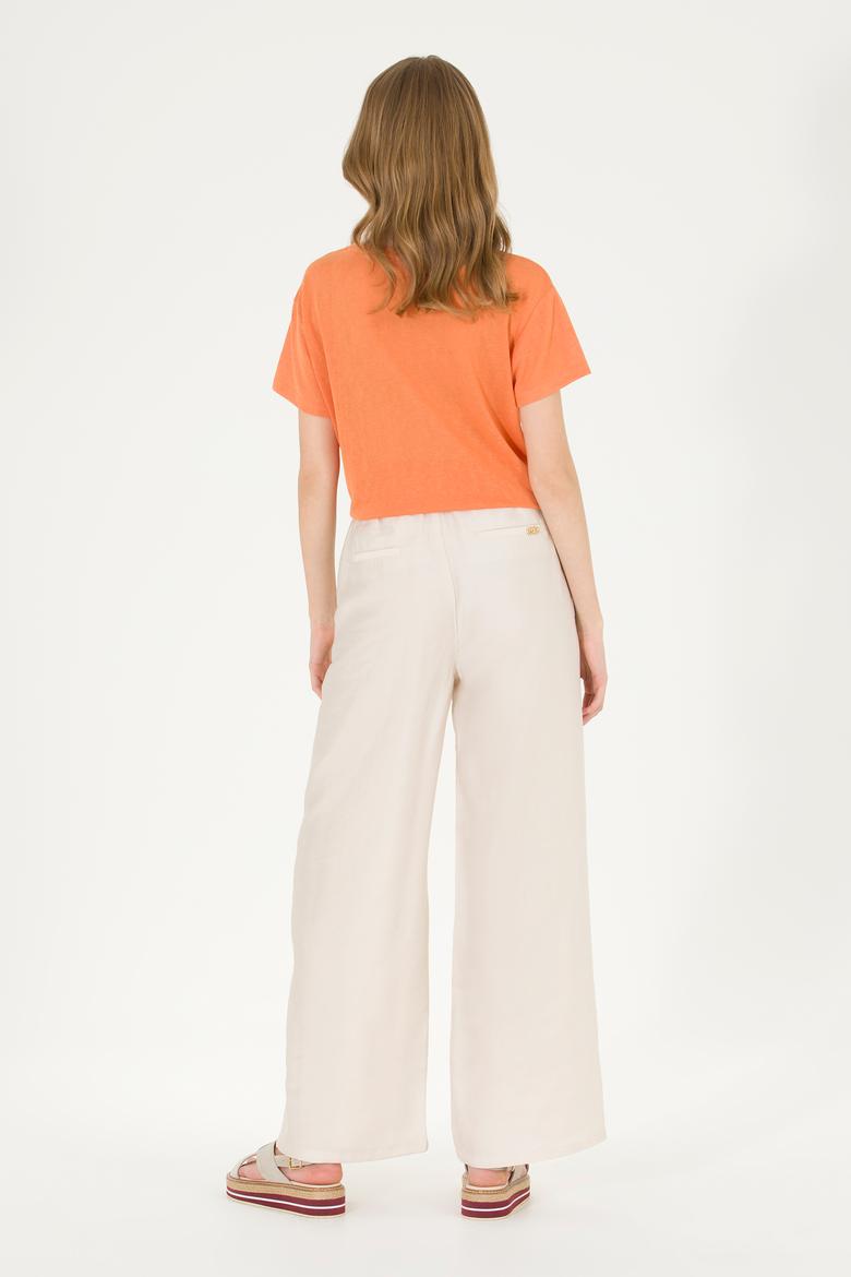 Kadın Krem Pantolon - 50263197004