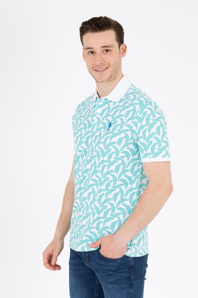 Erkek Mint Polo Yaka Tişört