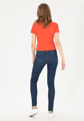 Kadın Koyu Mavi Skinny Fit Jean Pantolon - 50263772003