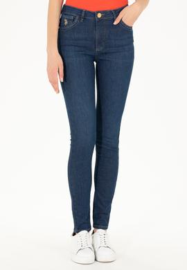 Kadın Koyu Mavi Skinny Fit Jean Pantolon - 50263772003