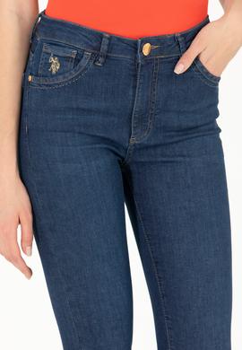 Kadın Koyu Mavi Skinny Fit Jean Pantolon - 50263772003