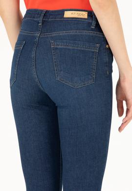 Kadın Koyu Mavi Skinny Fit Jean Pantolon - 50263772003