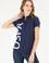 Kadın Lacivert Polo Yaka Tişört