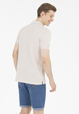 Erkek Taş Basic Polo Yaka Tişört - 50263238204