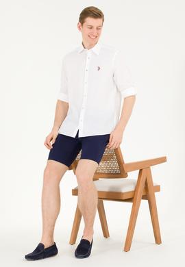 Erkek Beyaz Uzun Kollu Basic Gömlek - 50262880008