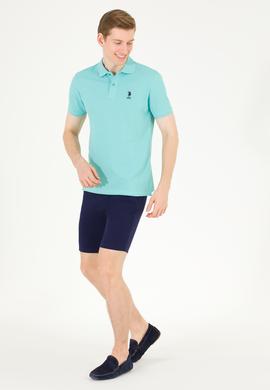 Erkek Lacivert Dokuma Şort - 50266070003