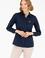 Kadın Lacivert Uzun Kollu Basic Gömlek