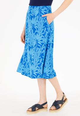 Kadın Saks Dokuma Etek - 50263211024