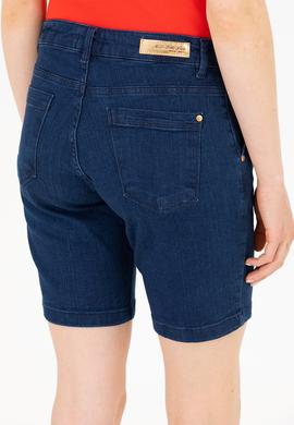 Kadın Mavi Jean Şort - 50266084003
