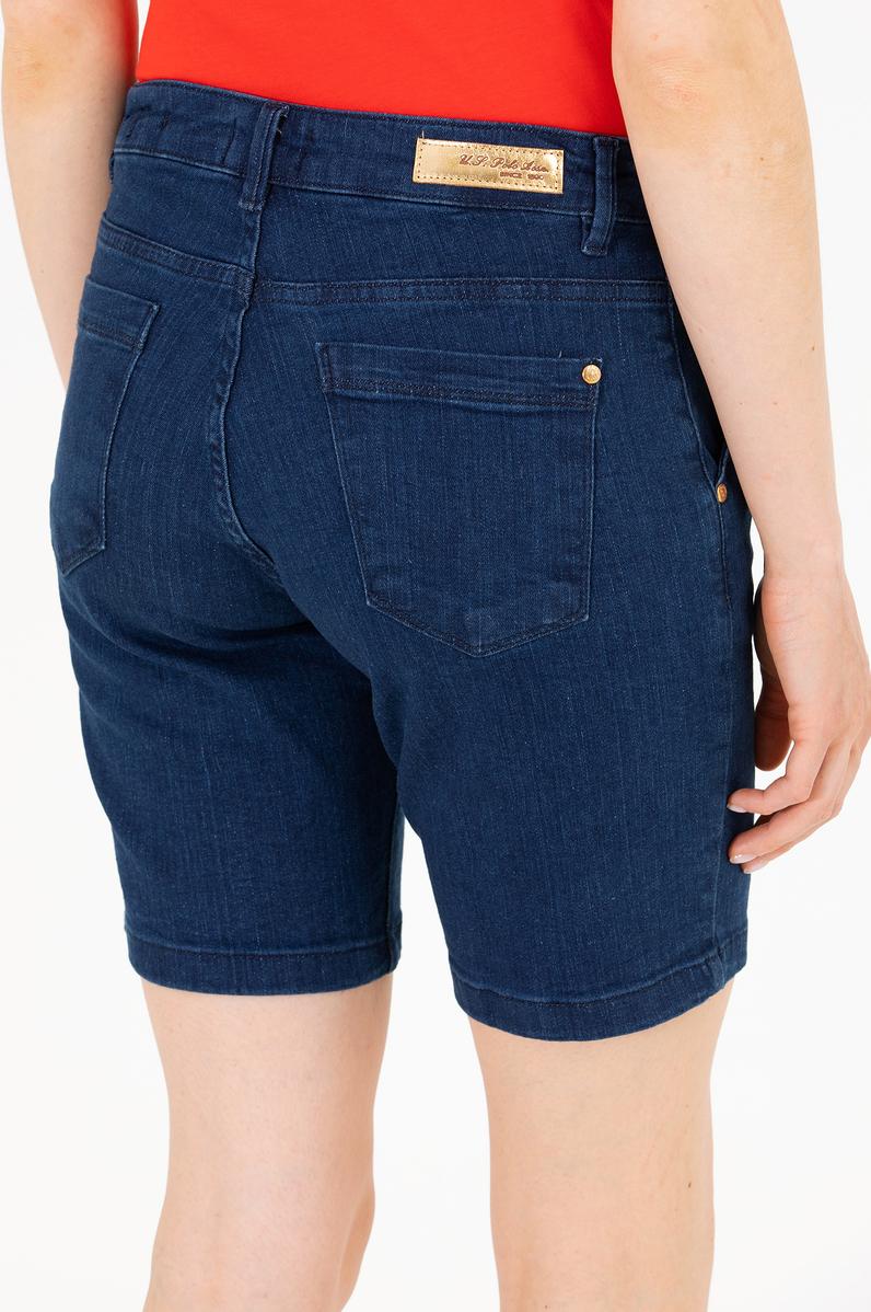 Kadın Mavi Jean Şort