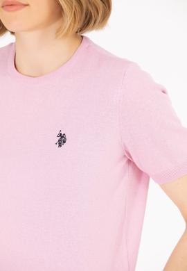 Kadın Manolya Bisiklet Yaka Kazak - 50266182015