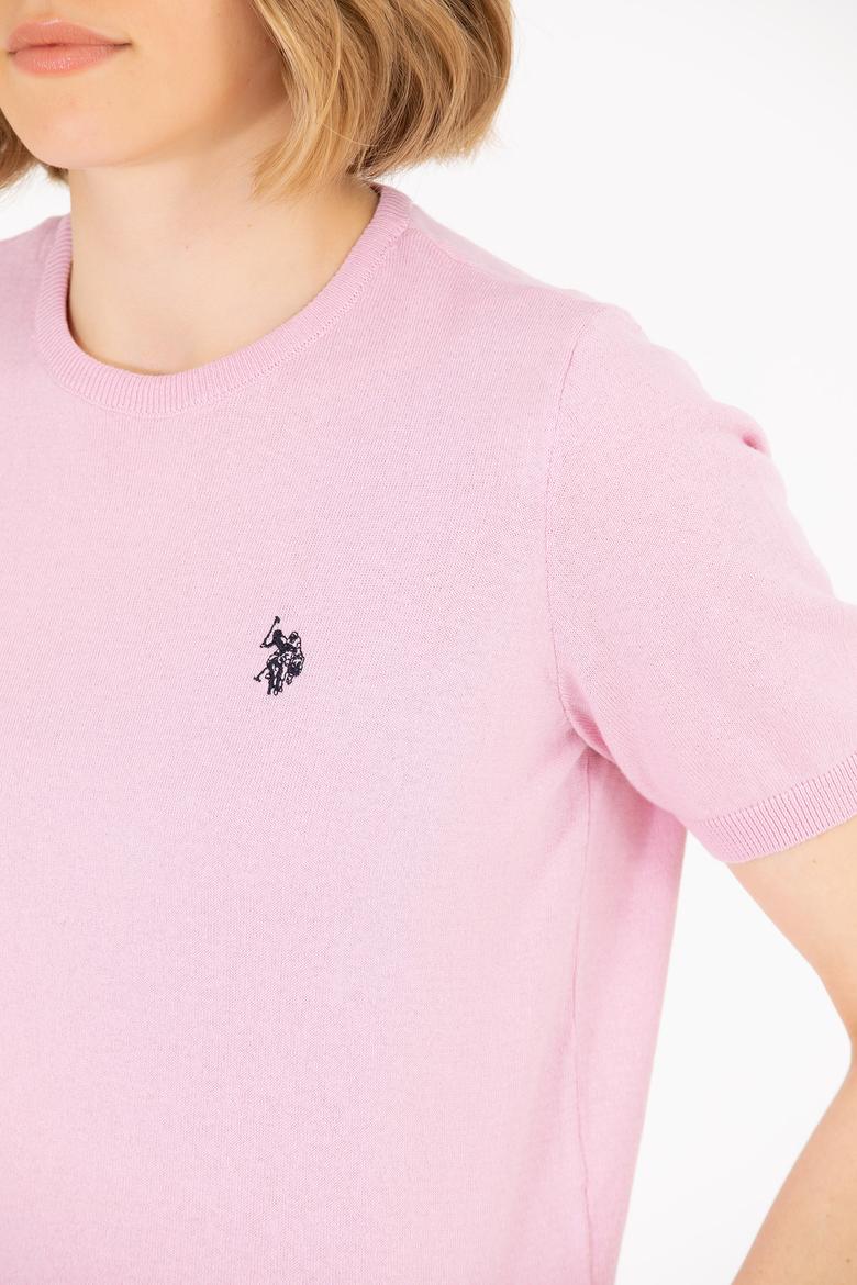 Kadın Manolya Bisiklet Yaka Kazak - 50266182015