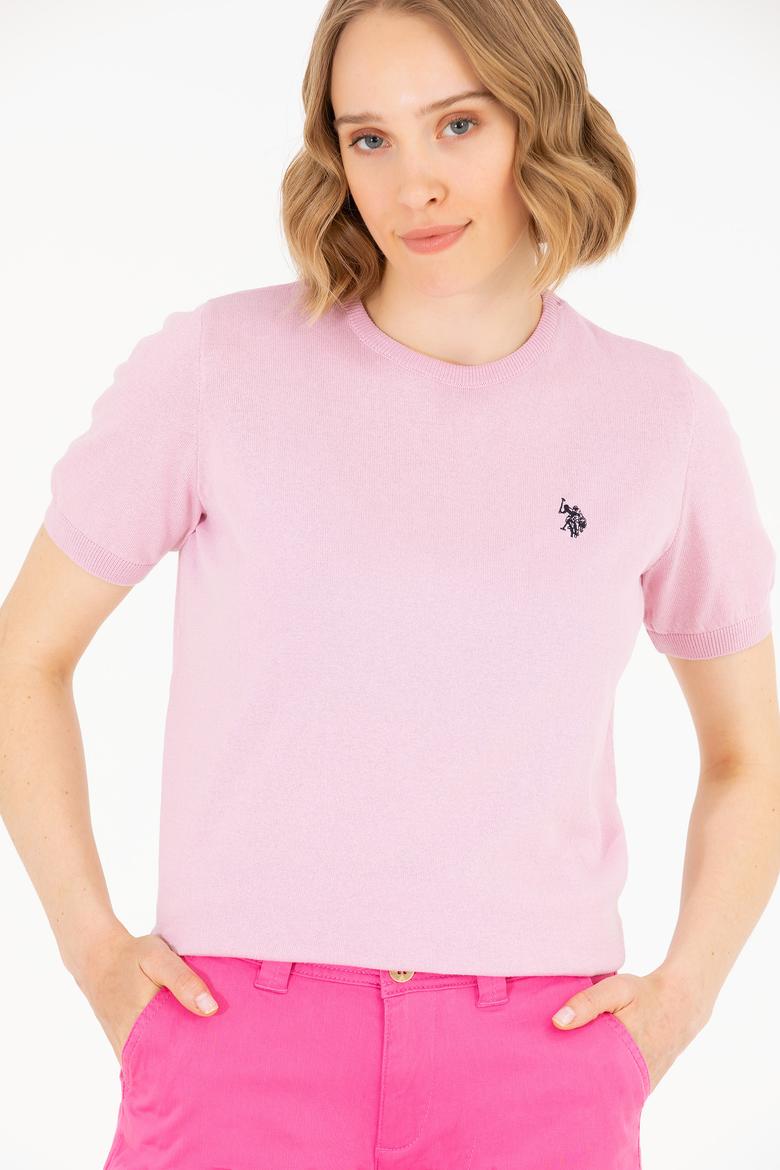 Kadın Manolya Bisiklet Yaka Kazak - 50266182015