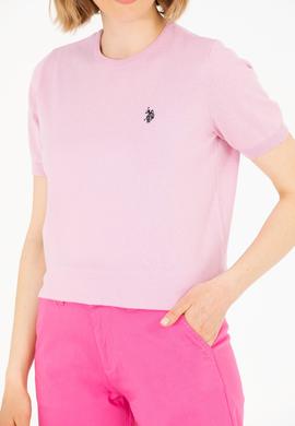 Kadın Manolya Bisiklet Yaka Kazak - 50266182015