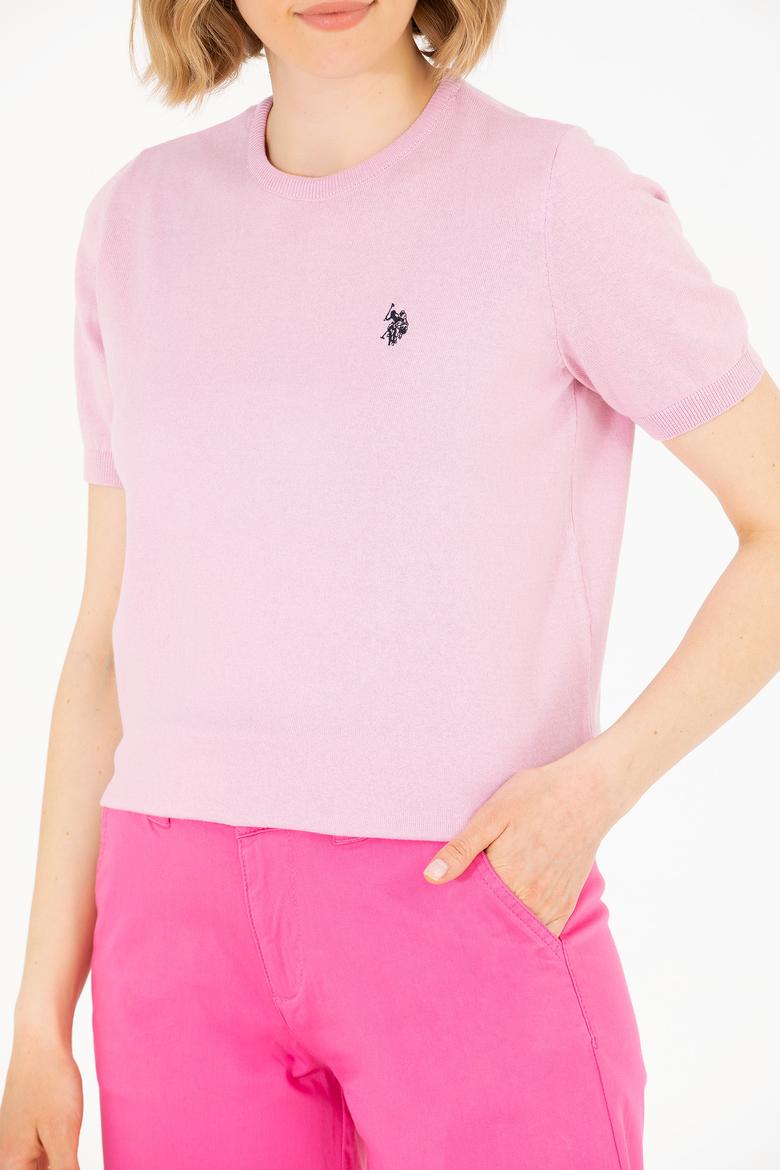 Kadın Manolya Bisiklet Yaka Kazak - 50266182015