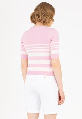 Kadın Manolya Bisiklet Yaka Kazak - 50266183005