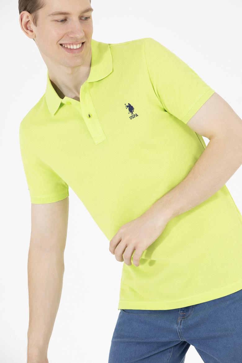 Erkek Fıstık Basic Polo Yaka Tişört - 50263238111
