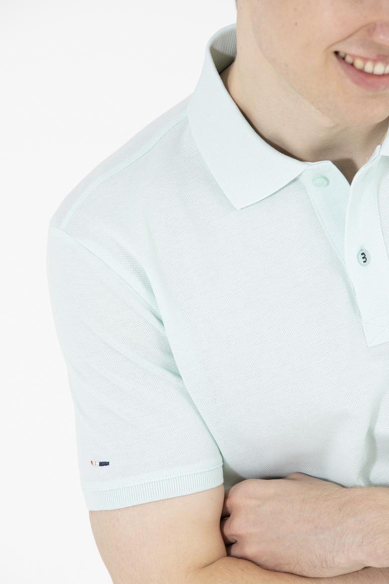 Erkek Nil Basic Polo Yaka Tişört - 50263238384