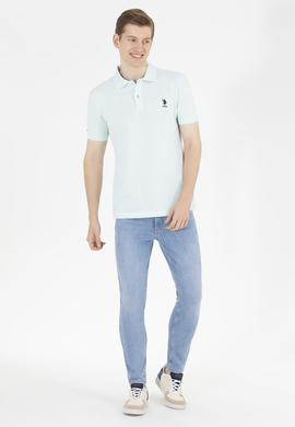 Erkek Nil Basic Polo Yaka Tişört - 50263238384