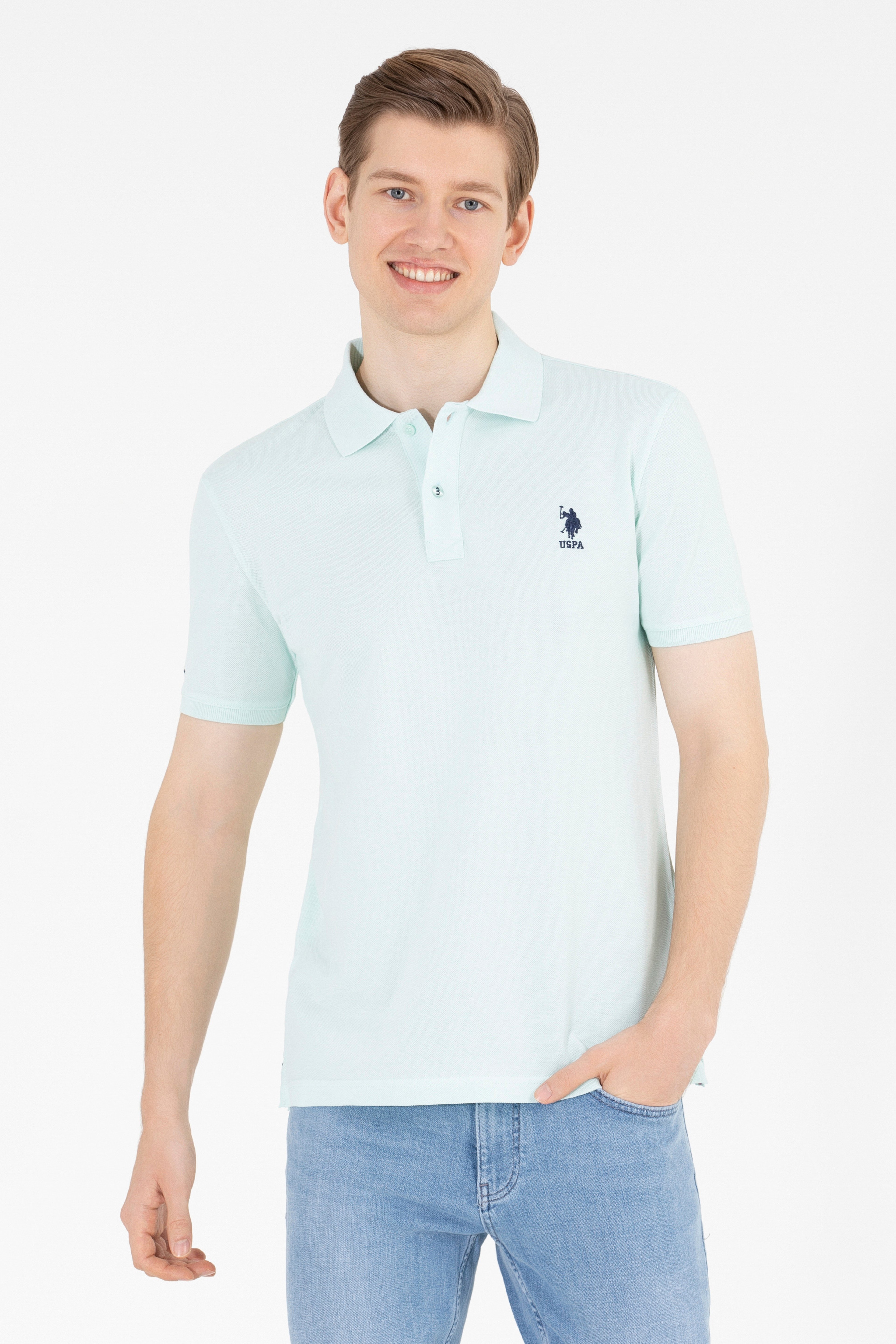 Erkek Nil Basic Polo Yaka Tişört