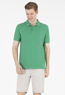 Erkek Yeşil Polo Yaka Tişört - 50265068056
