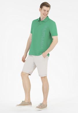 Erkek Yeşil Polo Yaka Tişört - 50265068056