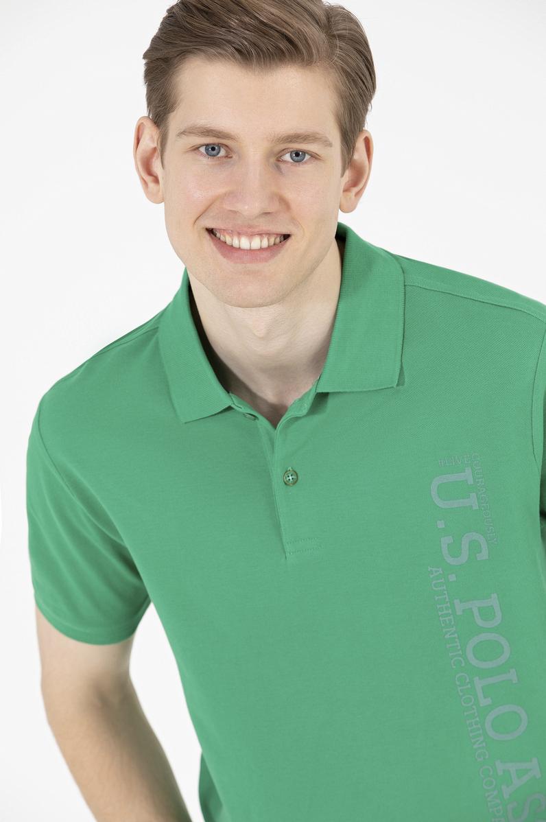 Erkek Yeşil Polo Yaka Tişört