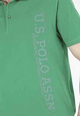 Erkek Yeşil Polo Yaka Tişört - 50265068056