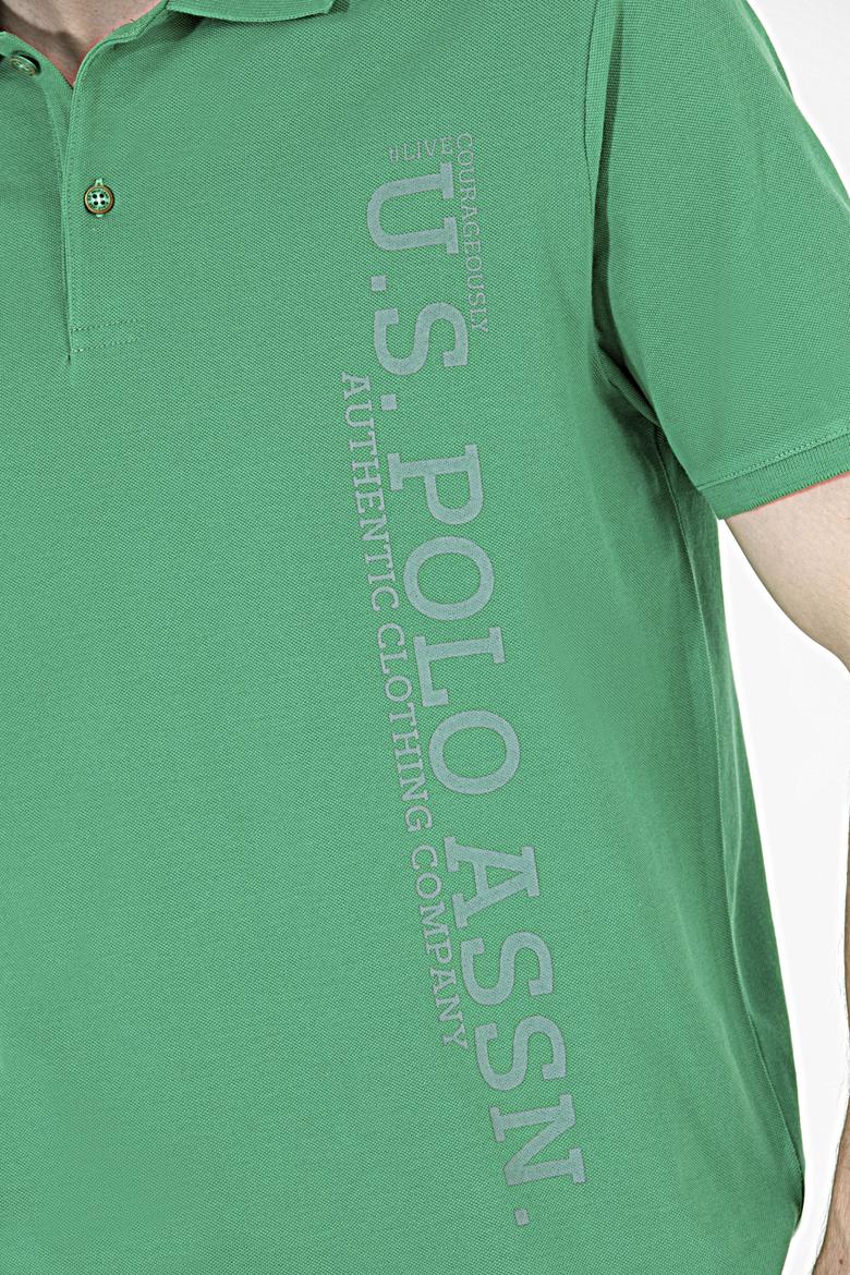 Erkek Yeşil Polo Yaka Tişört - 50265068056