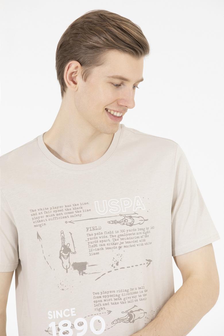 Erkek Taş Bisiklet Yaka Tişört