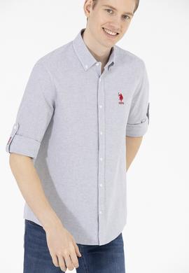 Erkek Lacivert Uzun Kollu Gömlek - 50265492005