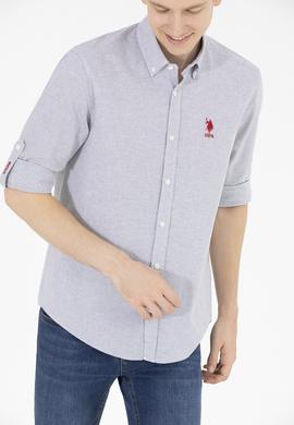 Erkek Lacivert Uzun Kollu Gömlek - 50265492005