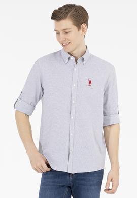 Erkek Lacivert Uzun Kollu Gömlek - 50265492005