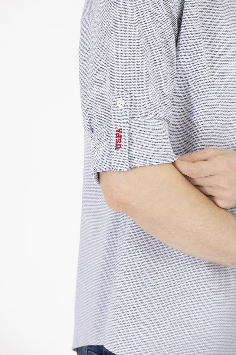 Erkek Lacivert Uzun Kollu Gömlek - 50265492005