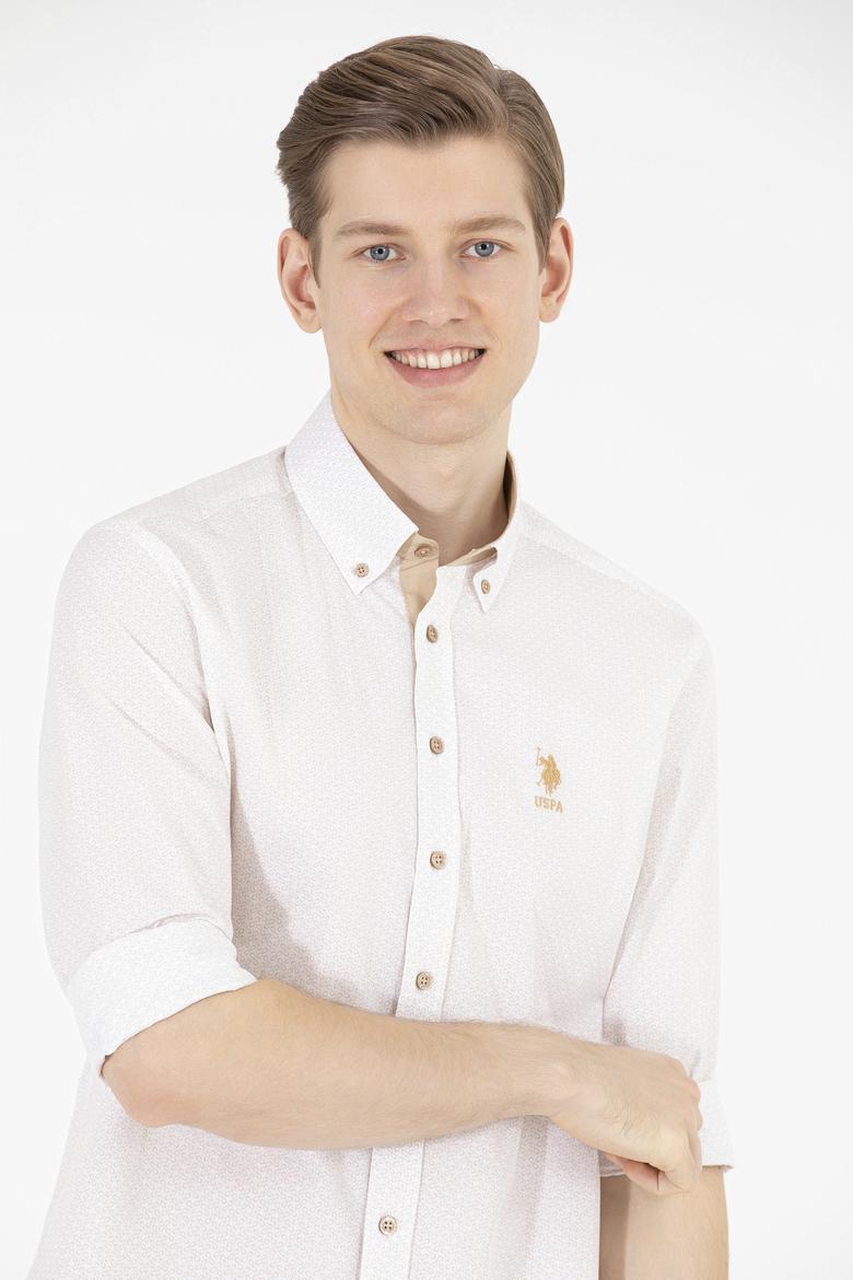 Erkek Camel Uzun Kollu Gömlek - 50263680016