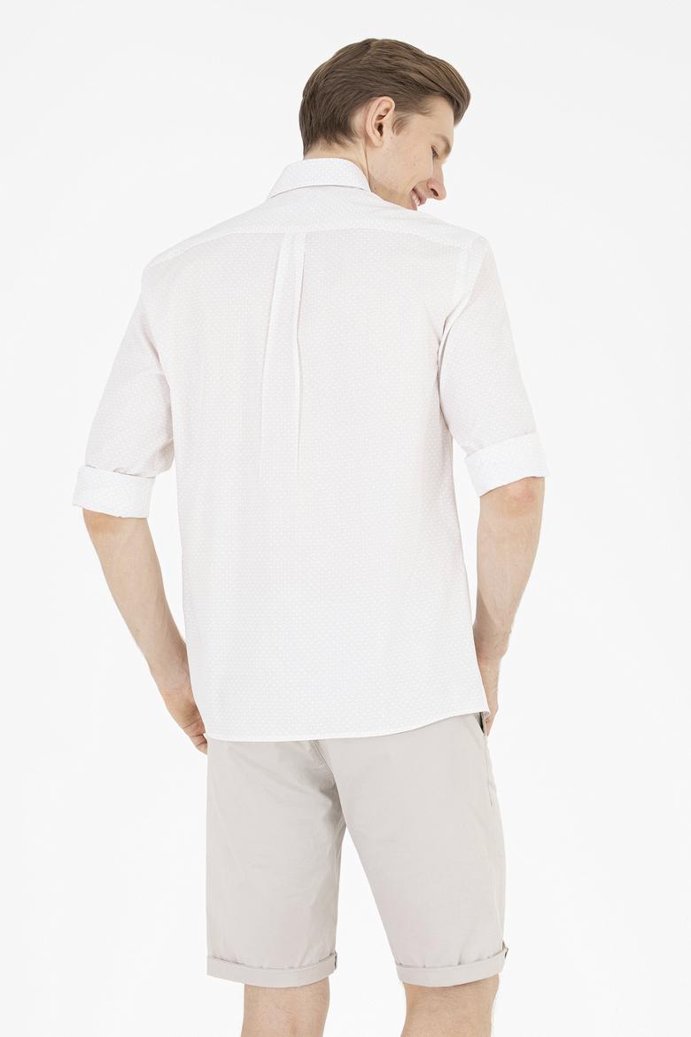 Erkek Camel Uzun Kollu Gömlek - 50263680016