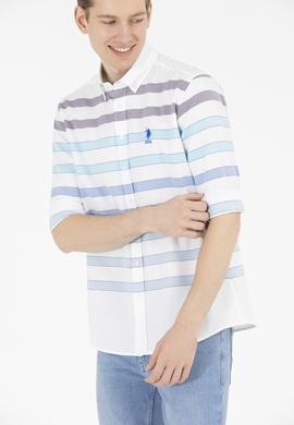 Erkek Mavi Uzun Kollu Gömlek - 50264086003