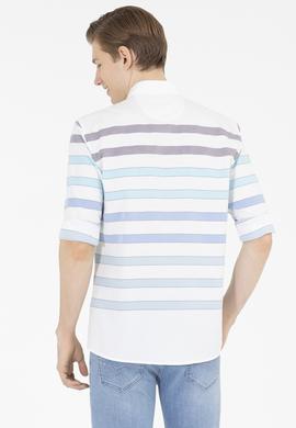 Erkek Mavi Uzun Kollu Gömlek - 50264086003