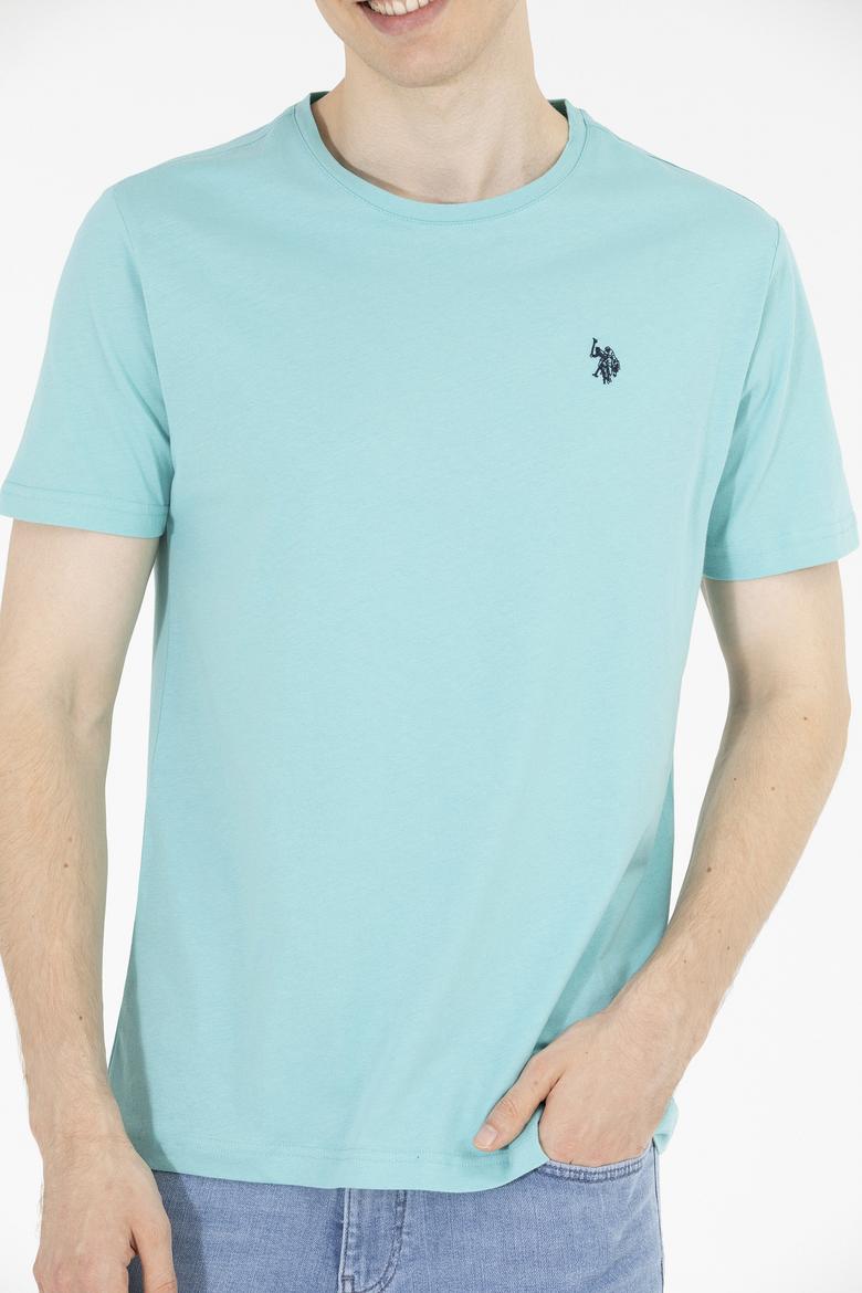 Erkek Mint Basic Bisiklet Yaka Tişört - 50262974048