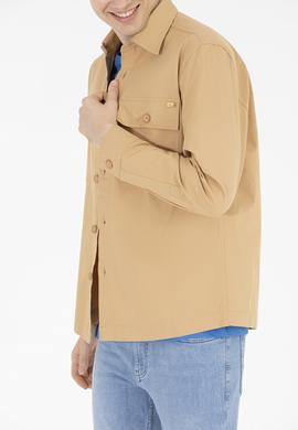 Erkek Camel Uzun Kollu Gömlek - 50264310034